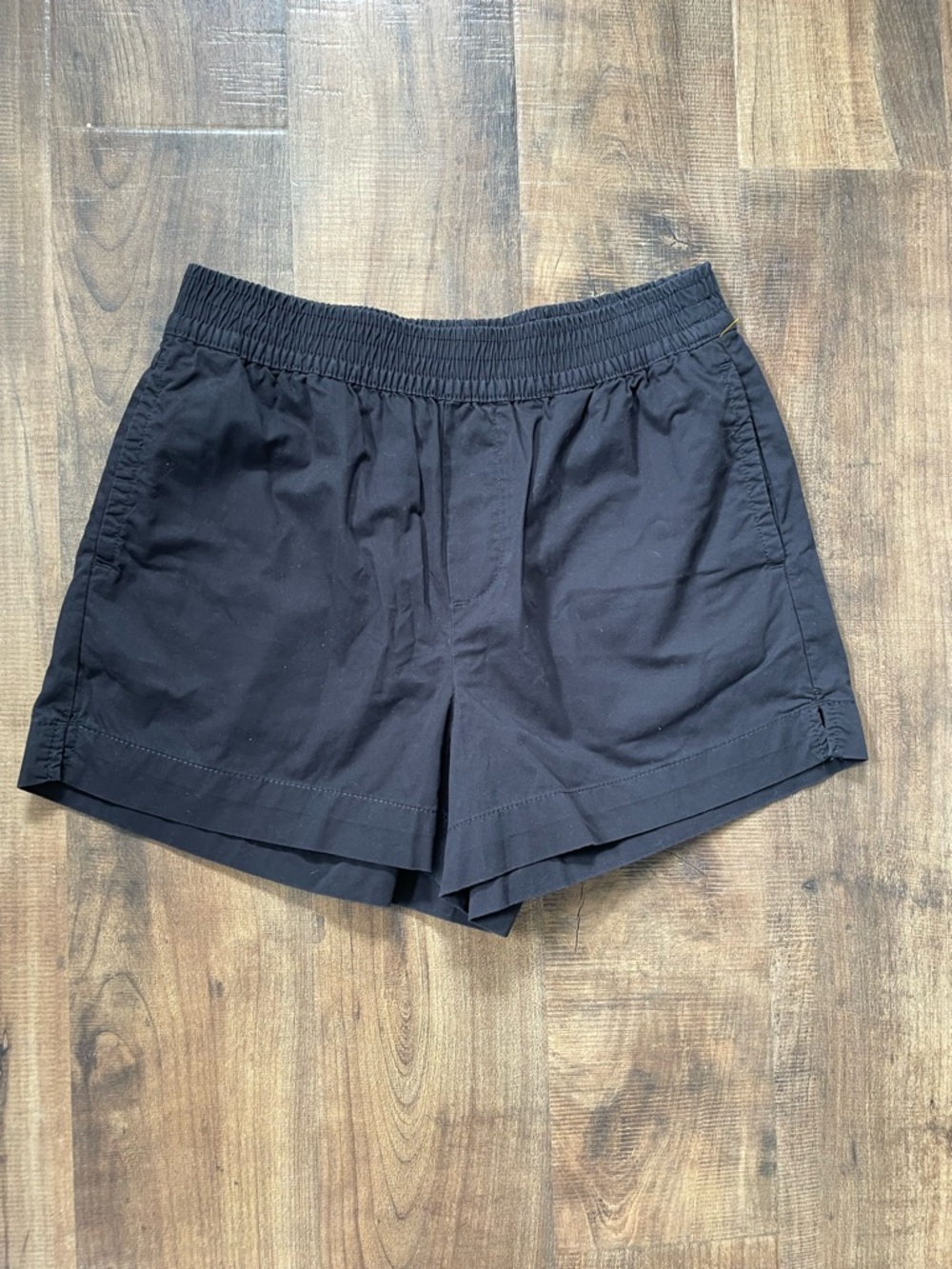 Free Assembly Women's Black Athletic Shorts with Elastic Waistband